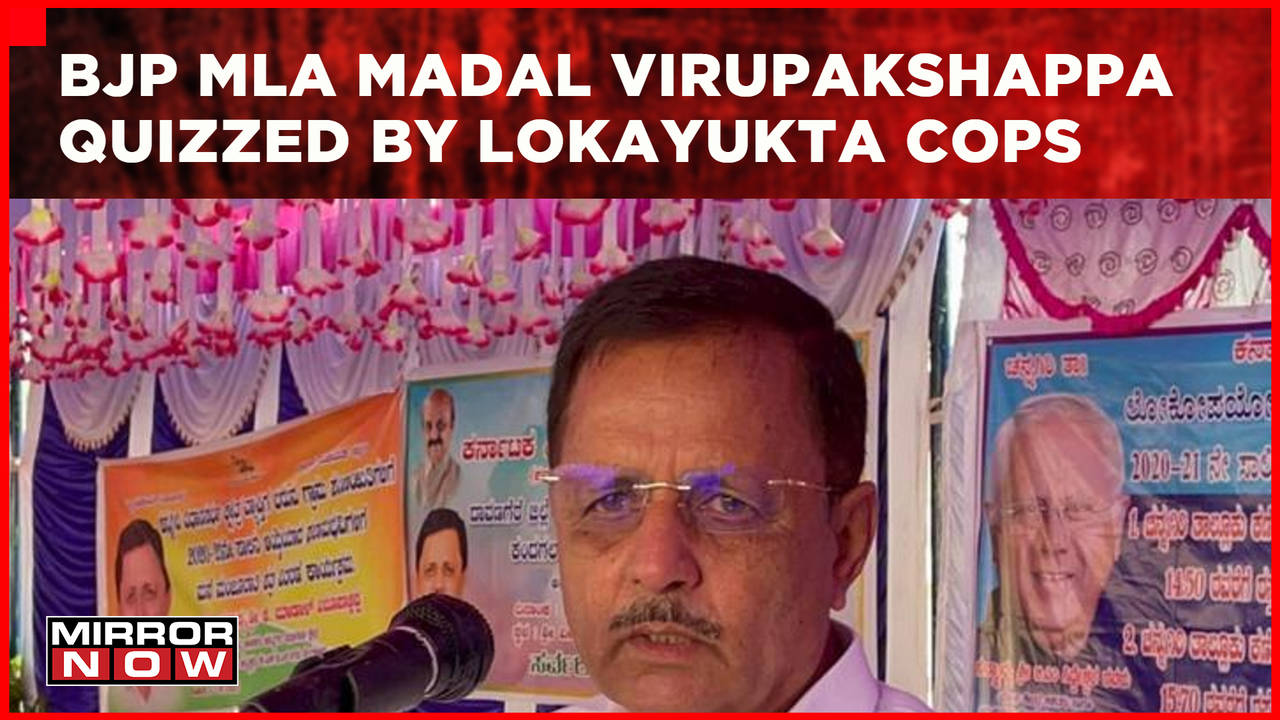 5 Days After Cash Haul, Karnataka BJP MLA Madal Virupakshappa Quizzed ...