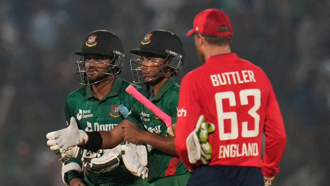 Najmul Hossain Shanto Powers Bangladesh To T20 Upset Over World ...