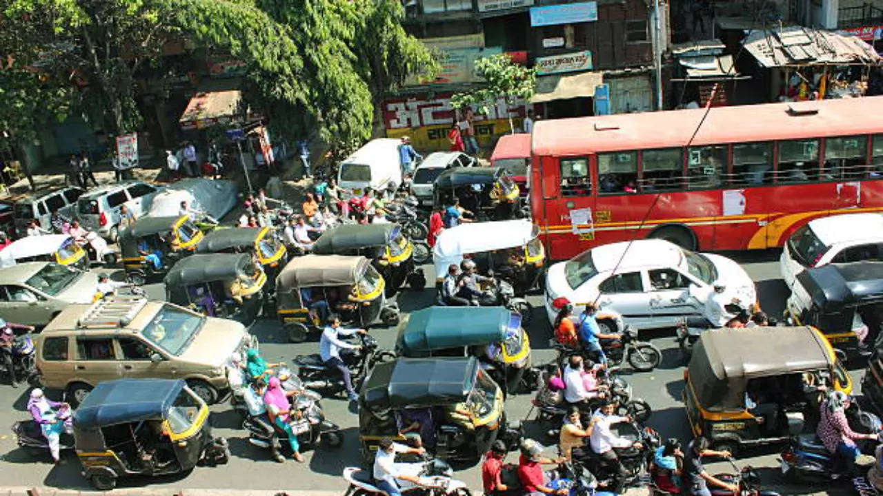 Pune traffic advisory