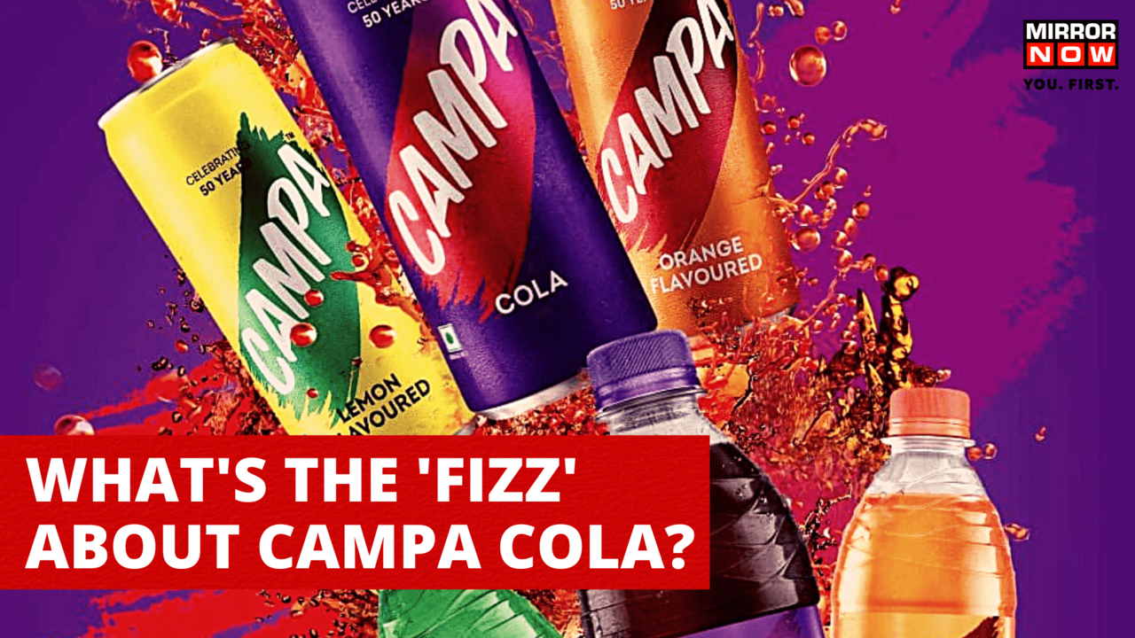 Campa Cola Is Back: Reliance Rolls Out 50-Year-Old Iconic Drink To ...