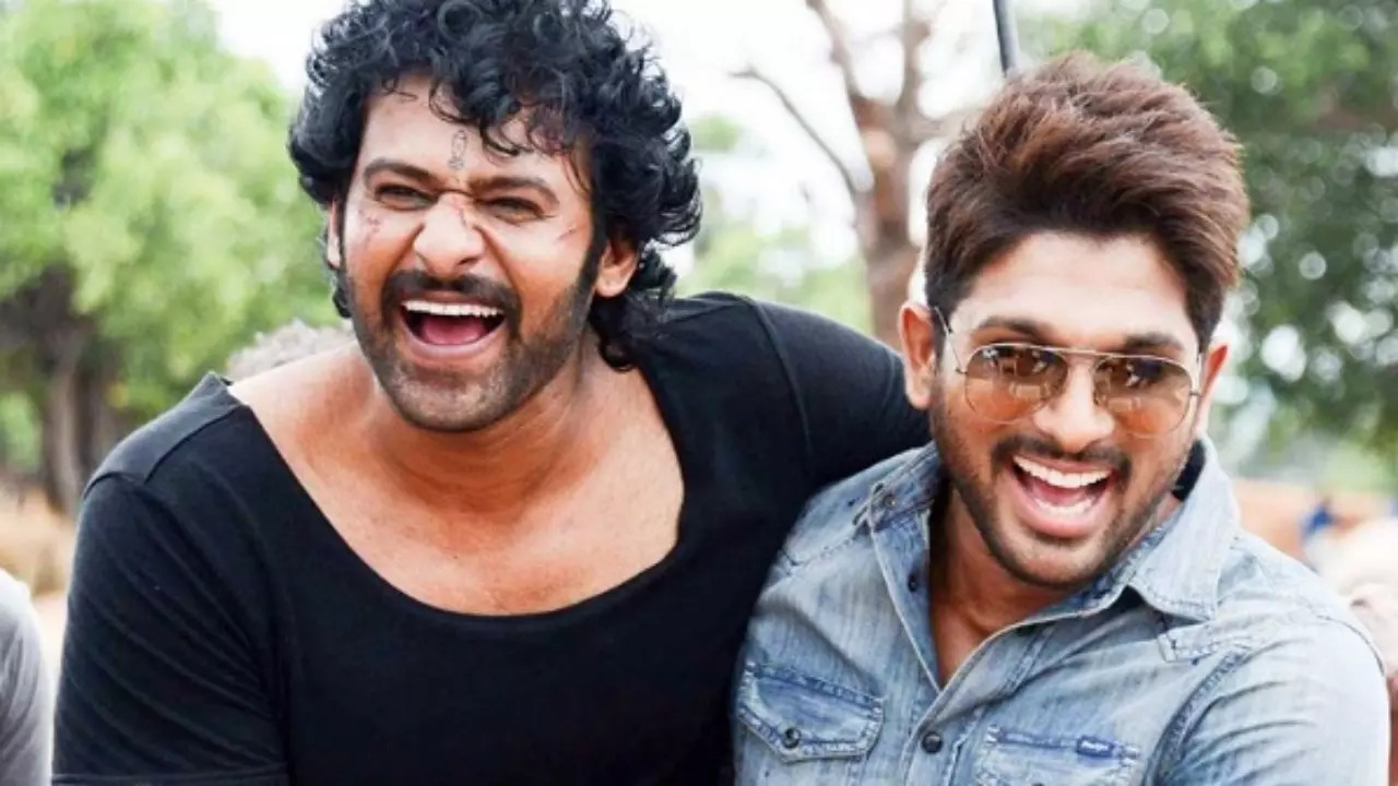 Prabhas and Allu Arjun