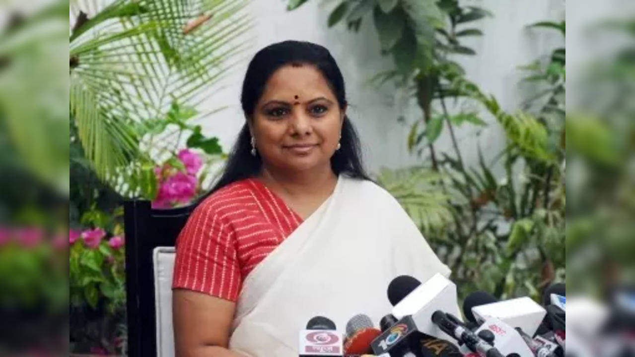 Bharat Rashtra Samithi (BRS) leader K. Kavitha (Photo: Qamar Sibtain/IANS)