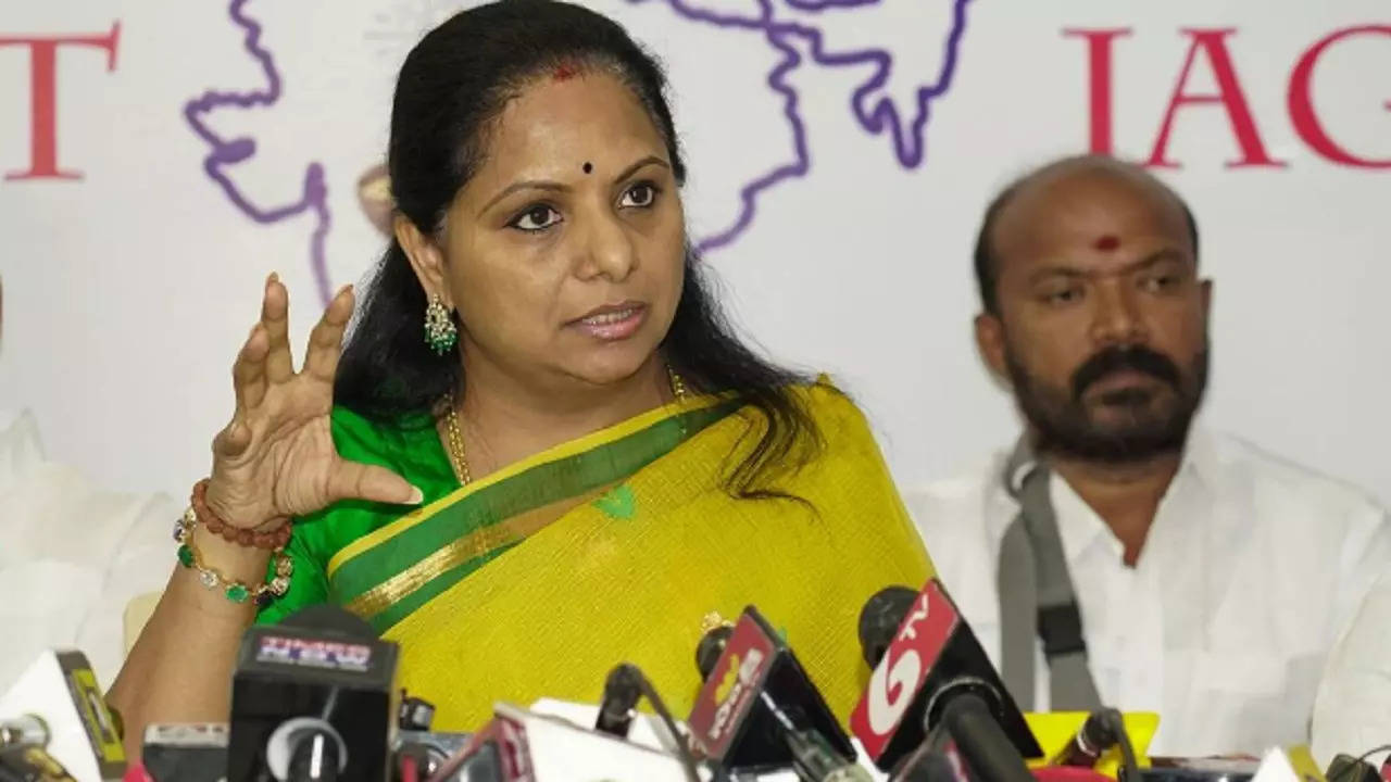 K Kavitha to address important presser at 1:30