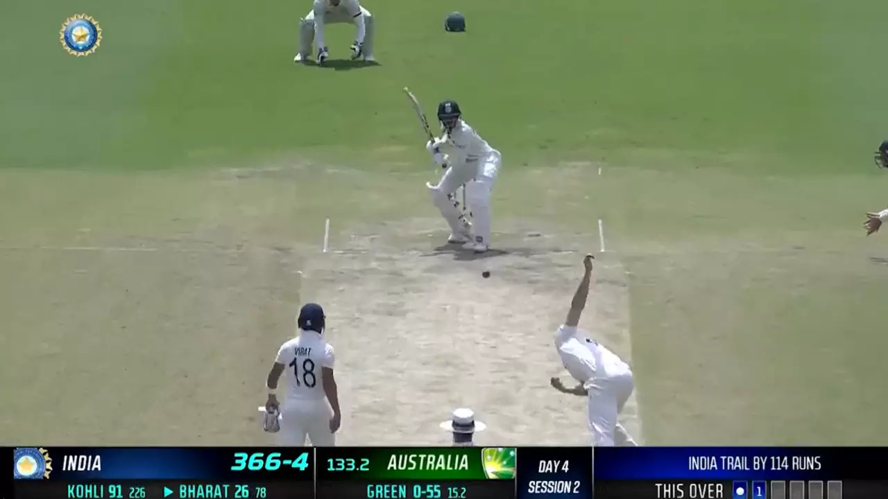 KS Bharat vs AUS 4th Test.