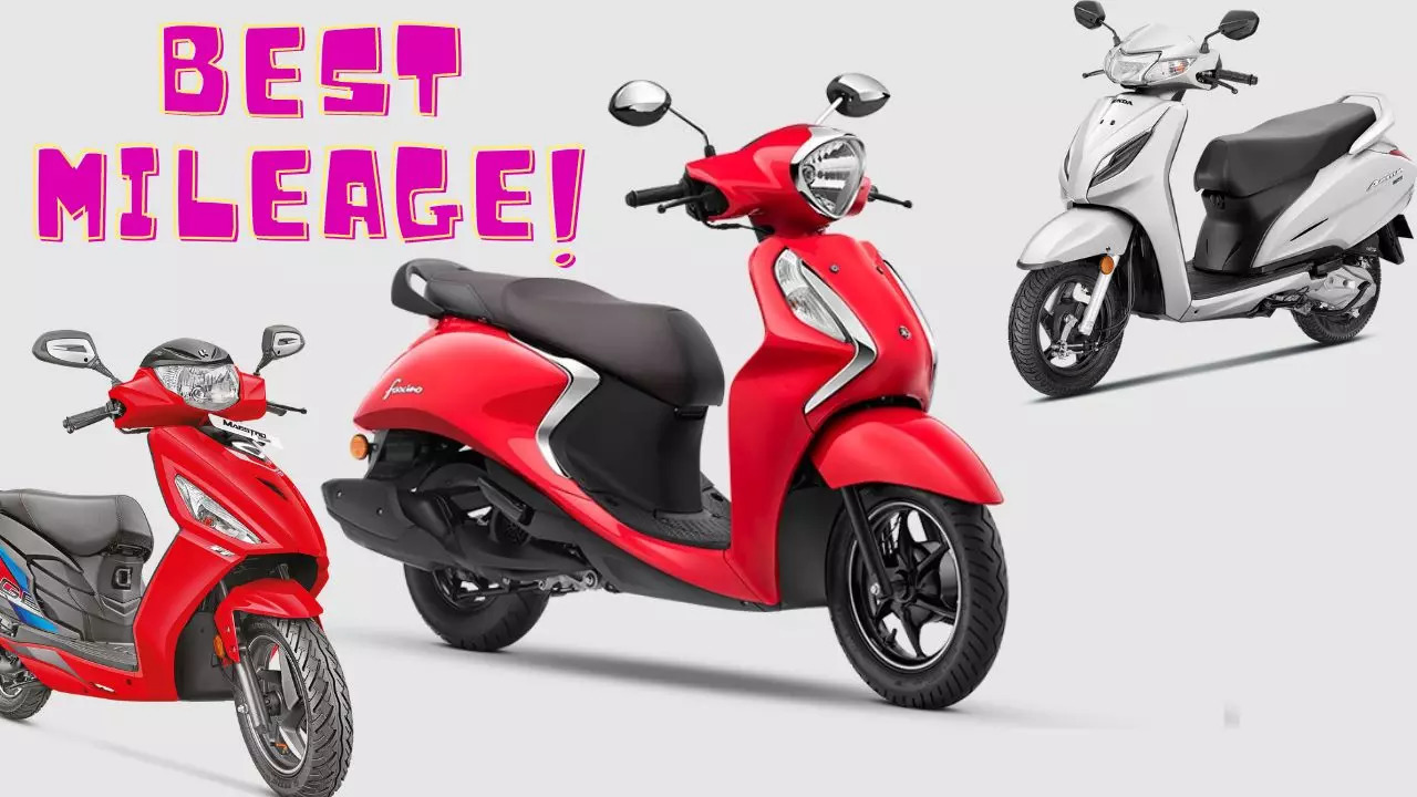 Best Mileage Scooters in India Yamaha Honda TVS Hero