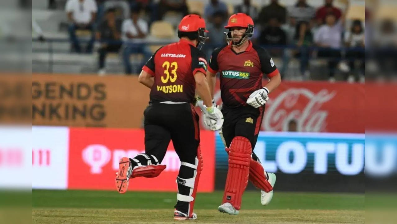 Asia Lions vs World Giants Legends League match telecast When and where to watch live online and on TV? Cricket News, Times Now