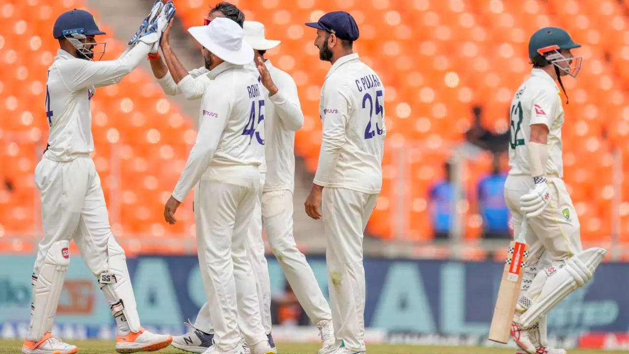 India Australia Ahmedabad Test AP (1)