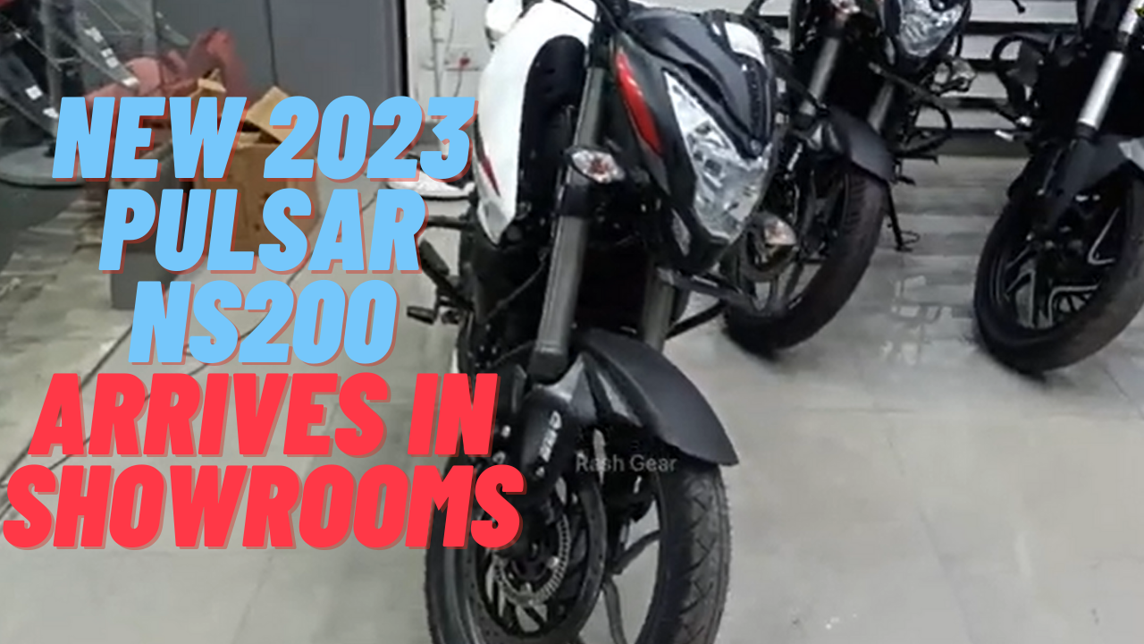 2023 Bajaj NS200 with Upsidedown forks and dualchannel ABS starts