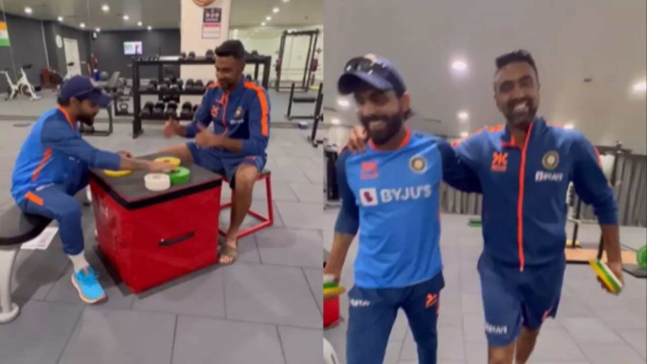 Ravichandran Ashwin and Ravindra Jadeja