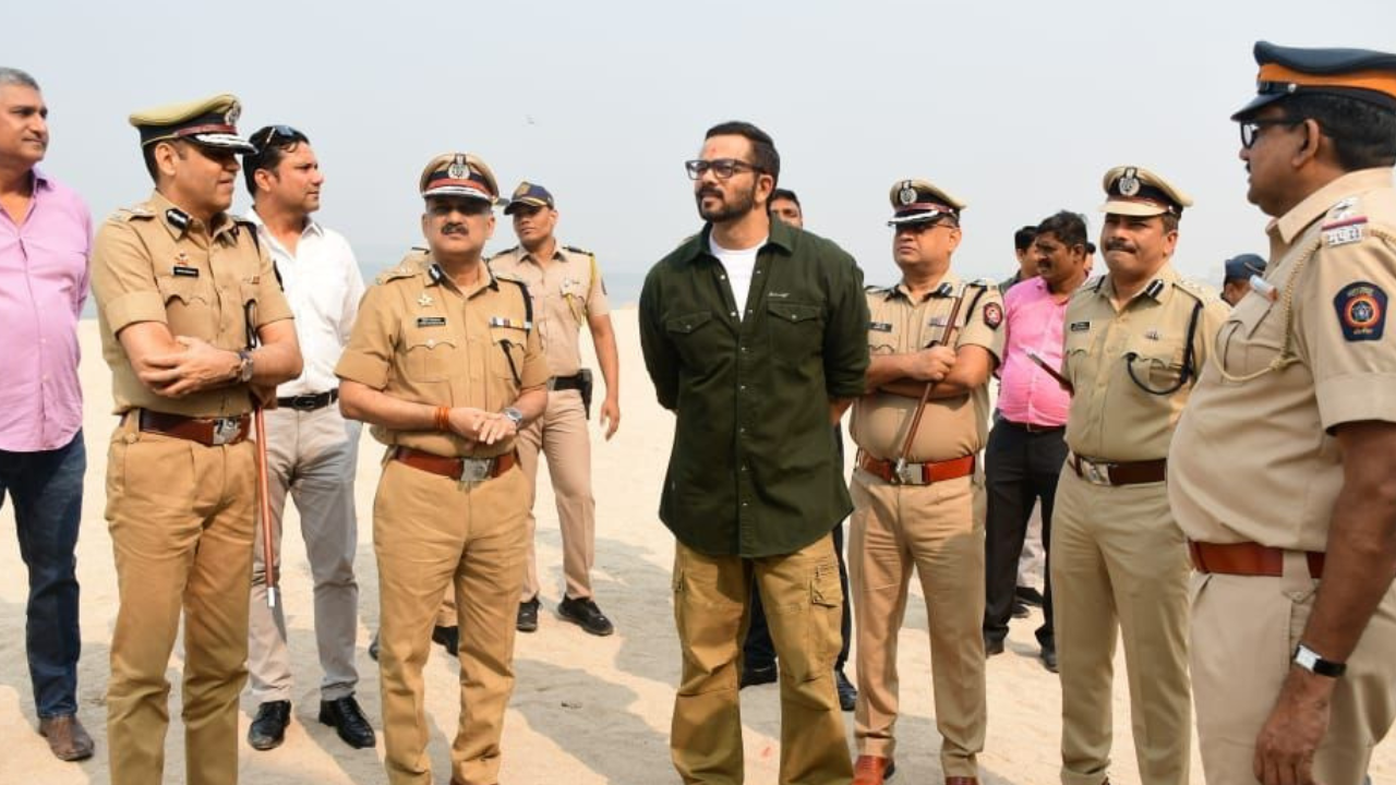 Rohit Shetty Inaugurates new police station in Mumbai