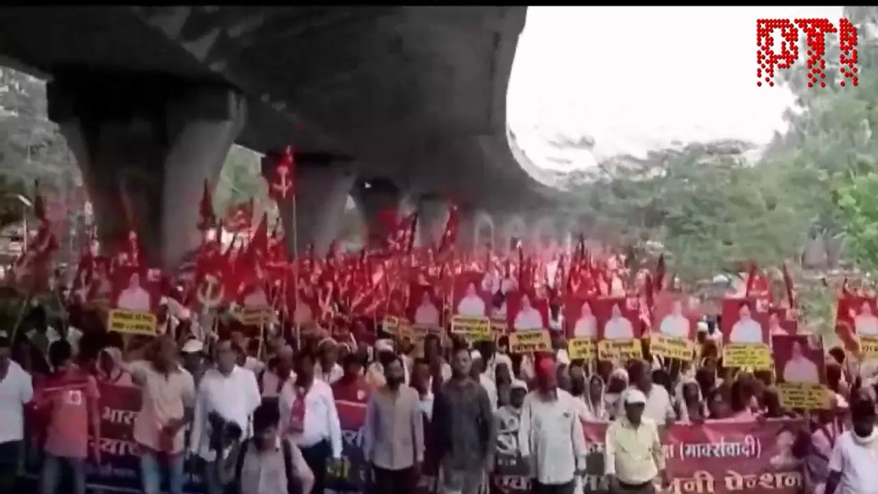 Nashik farmer march