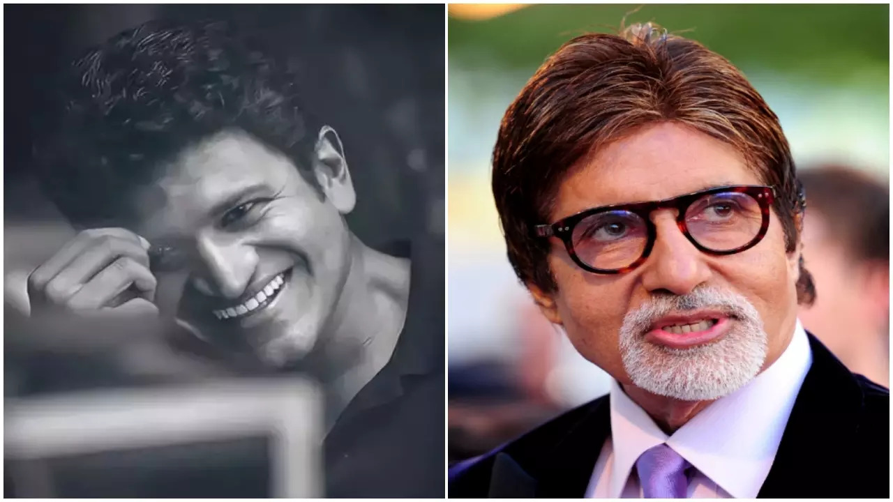 Puneeth Rajkumar and Amitabh Bachchan