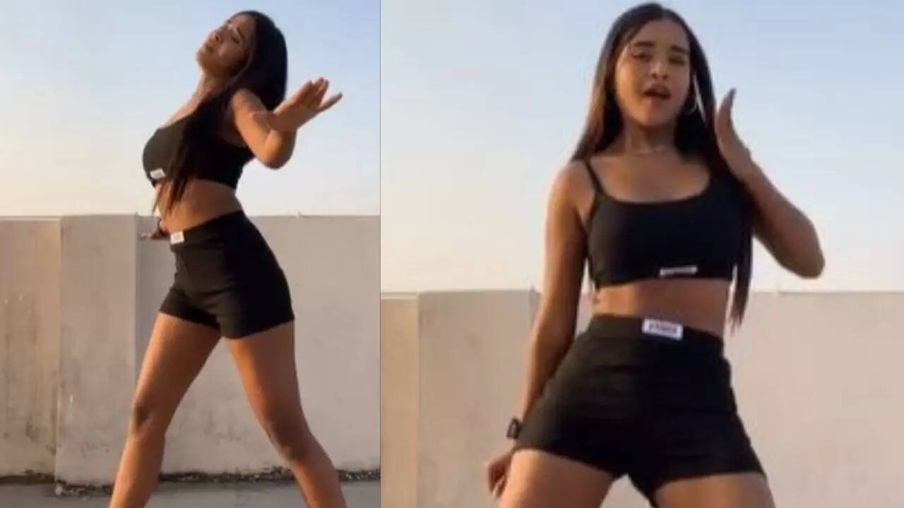 Hot dance video Viral Desi girl’s sizzling dance to 'Sharara Sharara' grabs eyeballs Viral