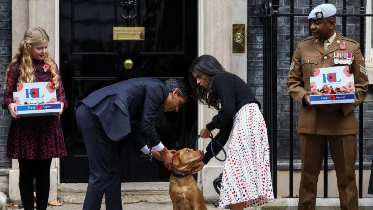 UK PM Rishi Sunak gets police heat for breaking dog rule