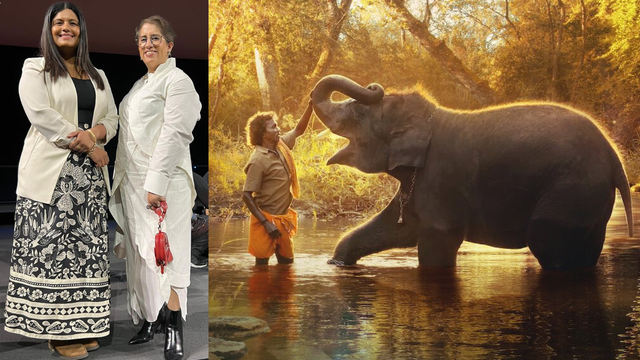 Kartiki Gonsalves and Guneet Monga, The Elephant Whisperers