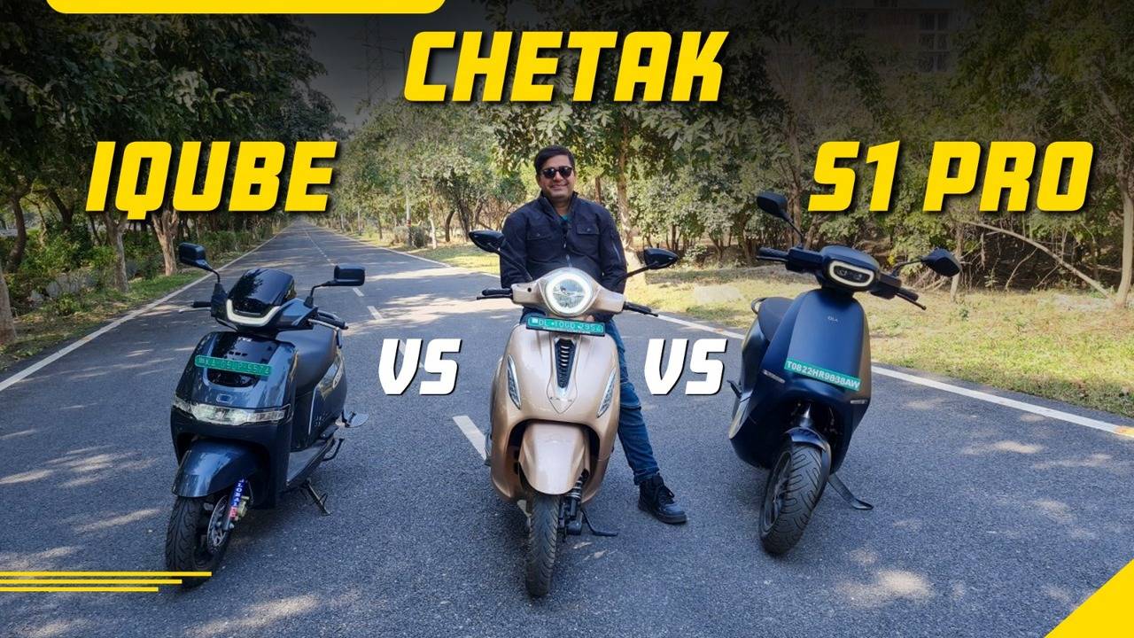 Ola S1Pro VS TVS Iqube VS Bajaj Chetak | Which Is The Best Electric ...