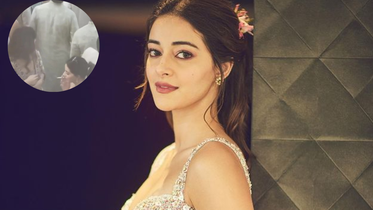 Ananya Panday spotted smoking at cousin Alanna Panday, Ivor McCray's pre-wedding function, pic goes viral