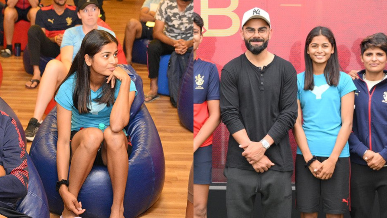 Shreyanka Patil, Virat Kohli