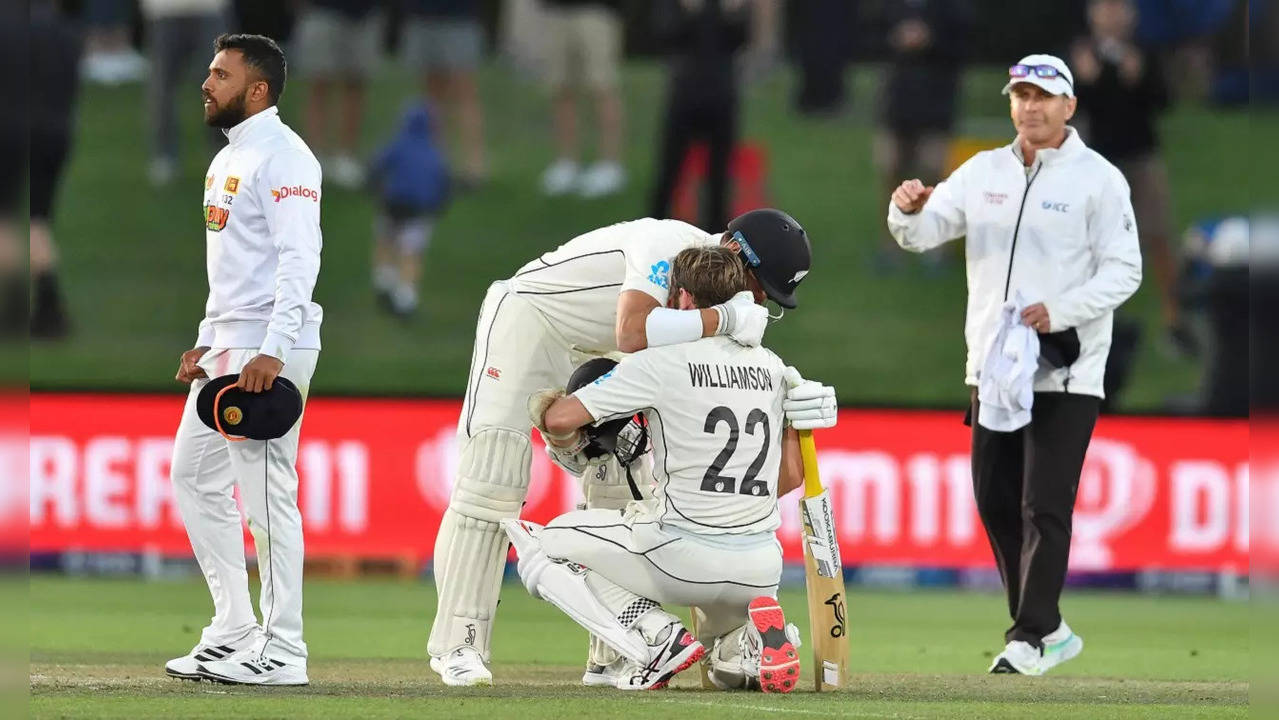 NZ vs SL 2nd Test.