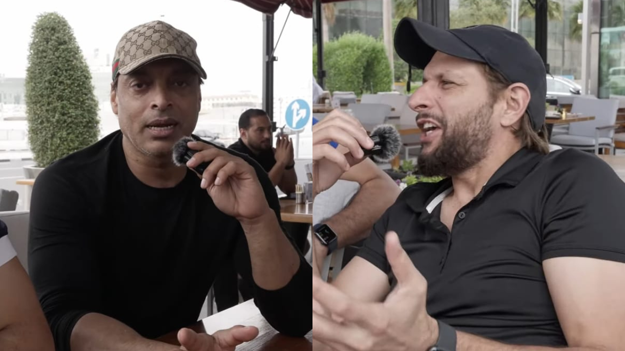 Shoaib Akhtar, Shahid Afridi