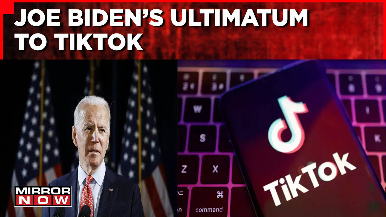 'Sell TikTok Or Face Ban' | Joe Biden's Warning | China Video App Vs ...