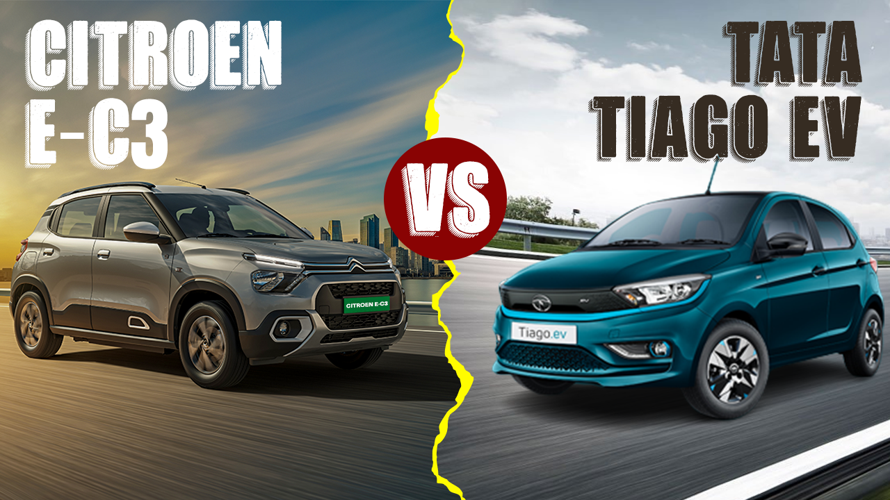 Citroen E-C3 vs Tata Tiago EV