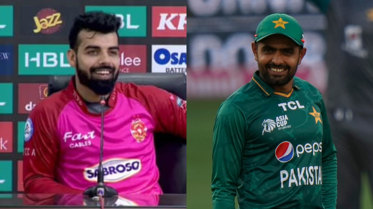 Shadab Khan, Babar Azam