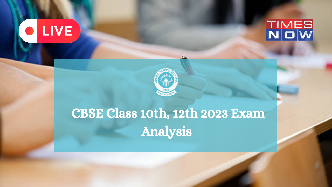 CBSE Class 10 Hindi Class 12 Economics Exam LIVE CBSE Board 10 12 exam today question paper expert review