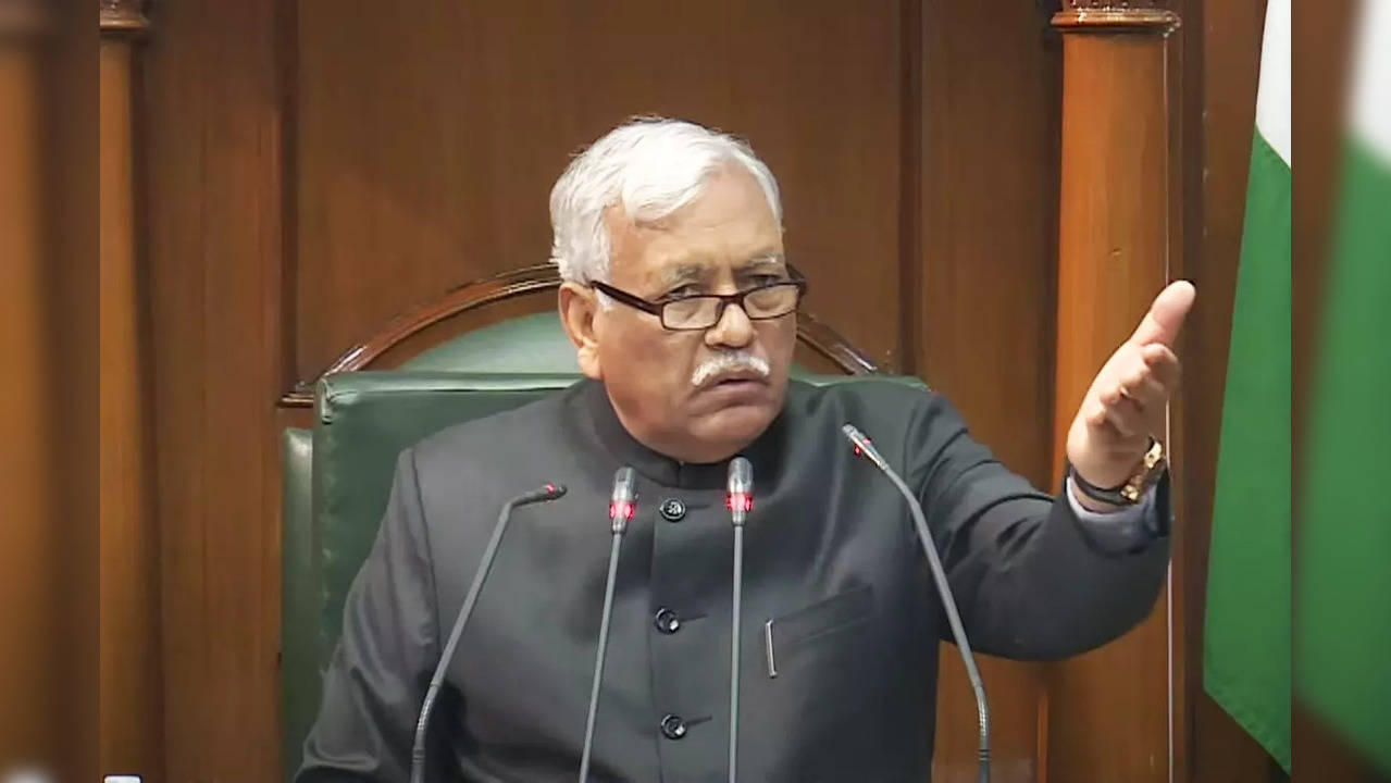 Delhi Assembly Speaker Ram Niwas Goel