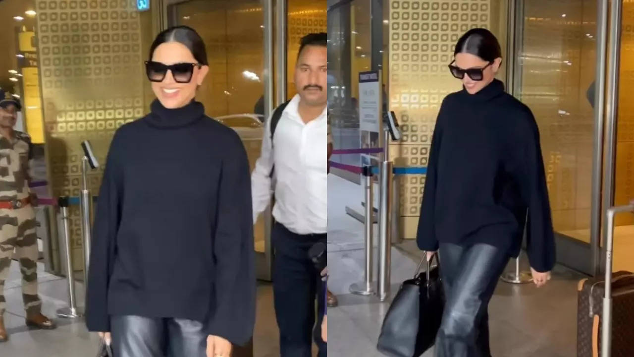 Deepika Padukone turns on her glam game as she gets snapped at airport ...