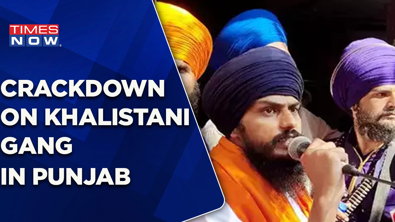 Massive Crackdown On Khalistani - Gang In Punjab | Amrit Pal Singh Haunted & Caught | Times Now | Times Now