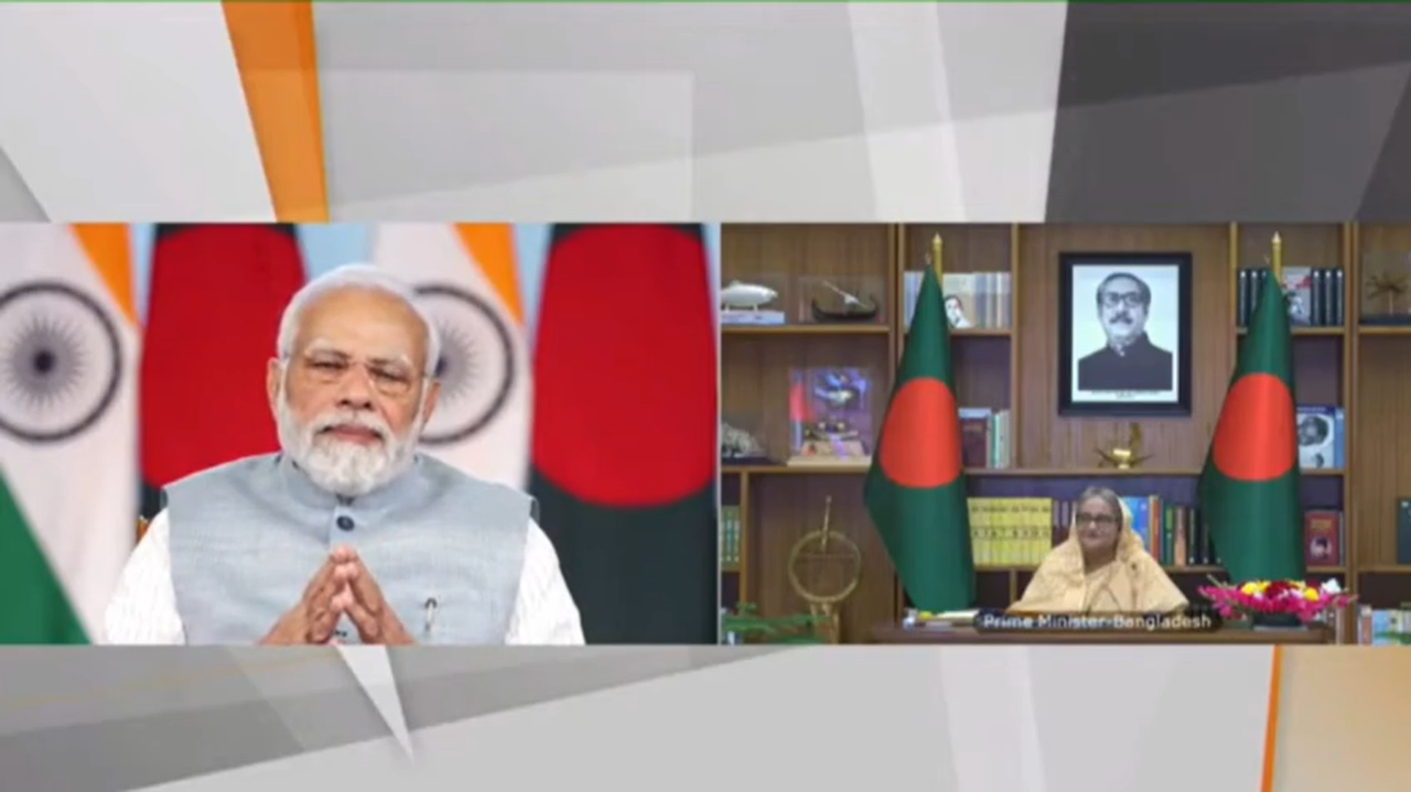 India-Bangladesh pipeline: PM Modi, Sheikh Hasina inaugurate first cross-border energy pipeline