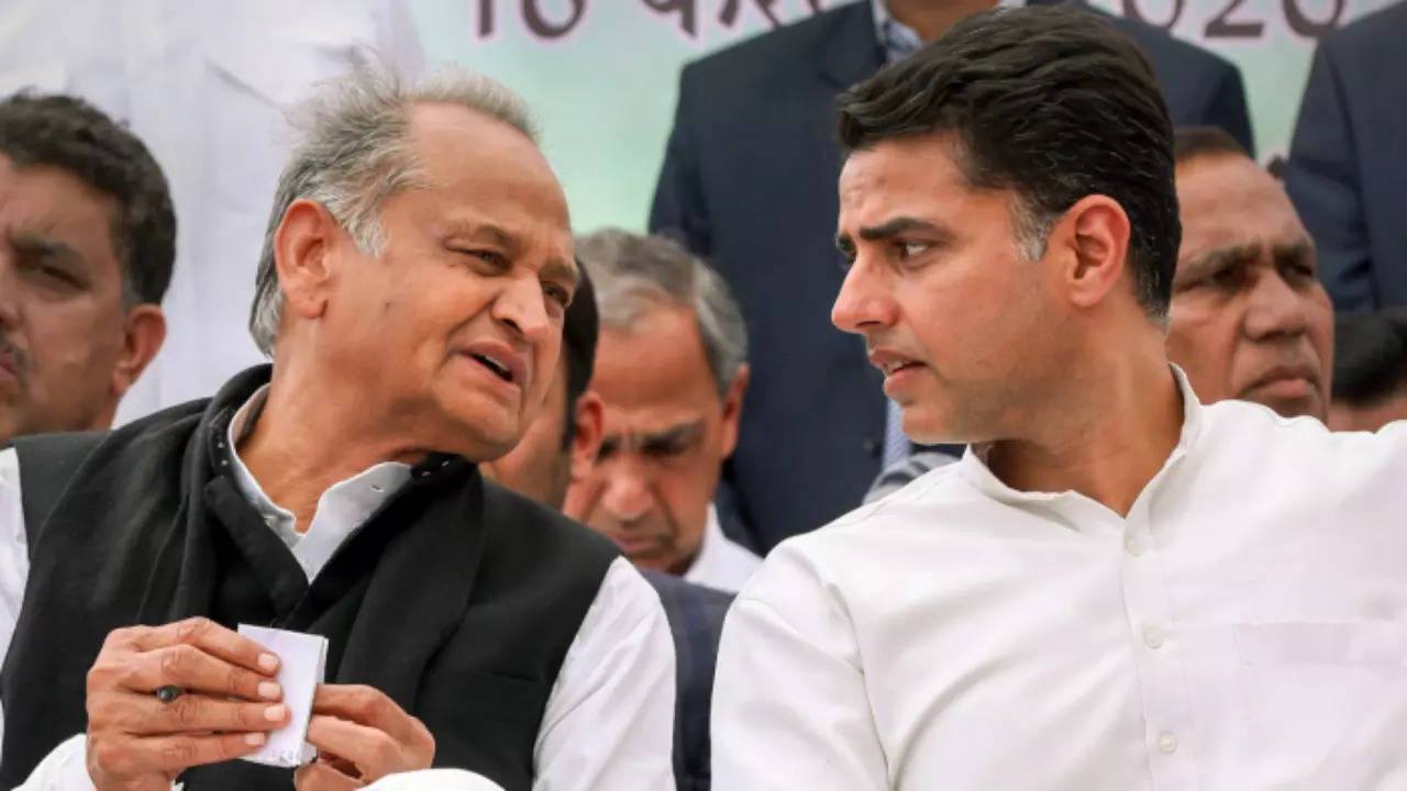 Ashok Gehlot and Sachin Pilot