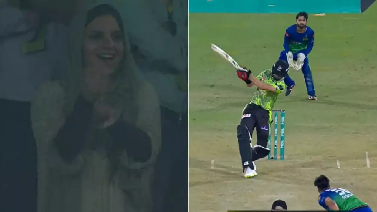 Shaheen AFridi's wife reaction.