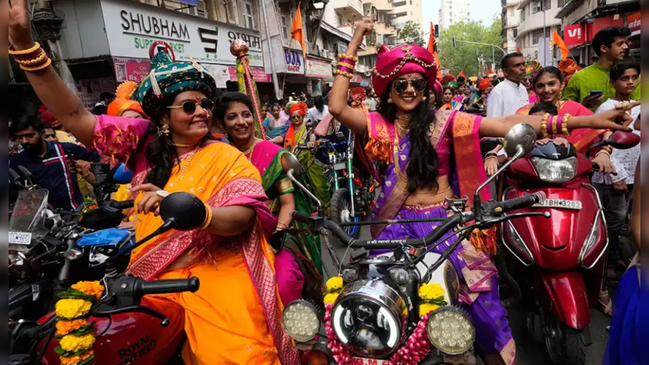 Gudi Padwa celebrations. | Photo: PTI