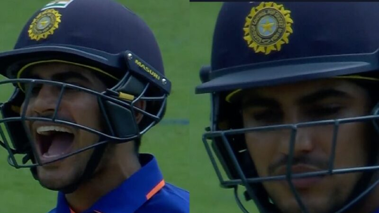 Watch: Shubman Gill screams in frustration after getting out for a duck ...