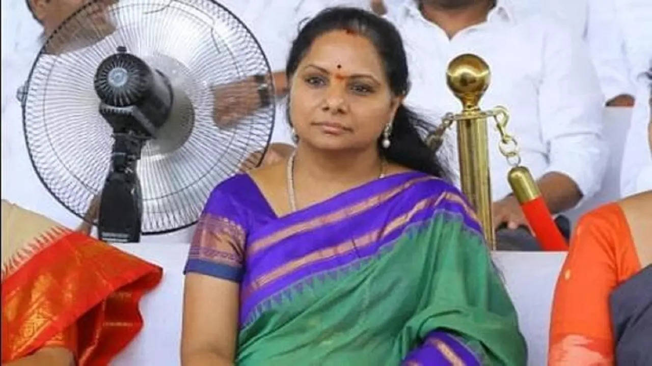 Kcrs Daughter K Kavitha Appears Before Ed For Questioning In Delhi Liquor Policy Case India