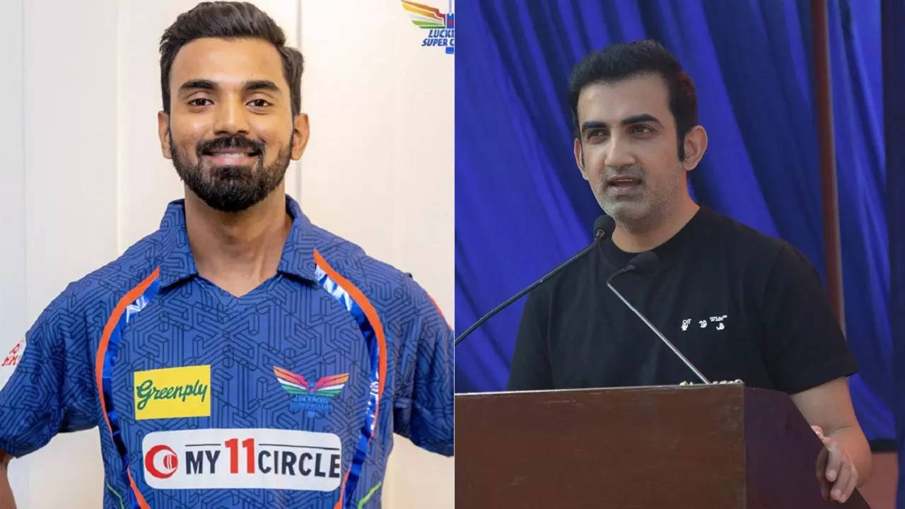 KL Rahul Gautam Gambhir.