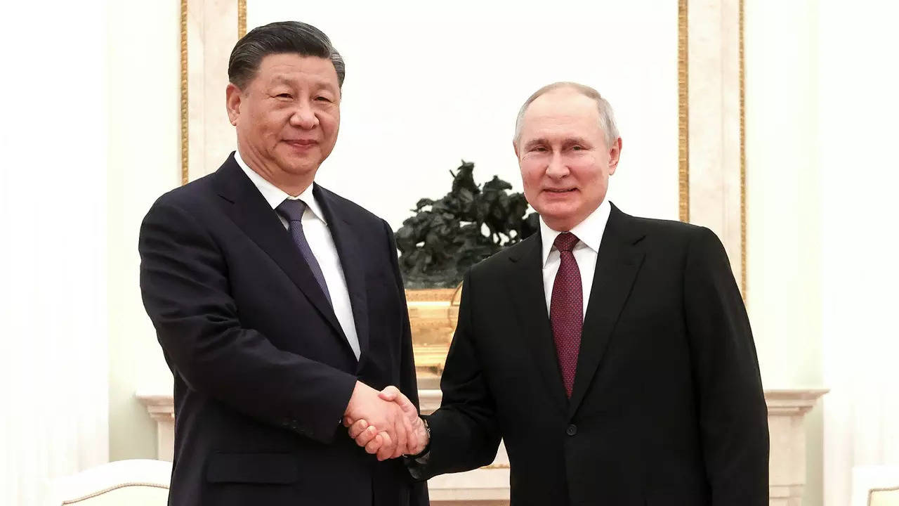 vladimir putin meets 'dear friend' xi jinping in moscow, to discuss china's ukraine peace plan