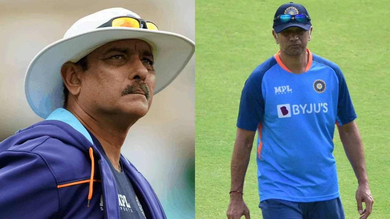 Ravi Shastri Rahul Dravid IANS