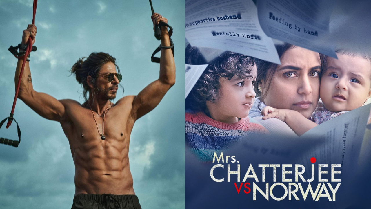 Mrs Chatterjee Vs Norway av Rani Mukerji slo Pathan av Shah Rukh Khan på billettkontoret.  finne hvordan