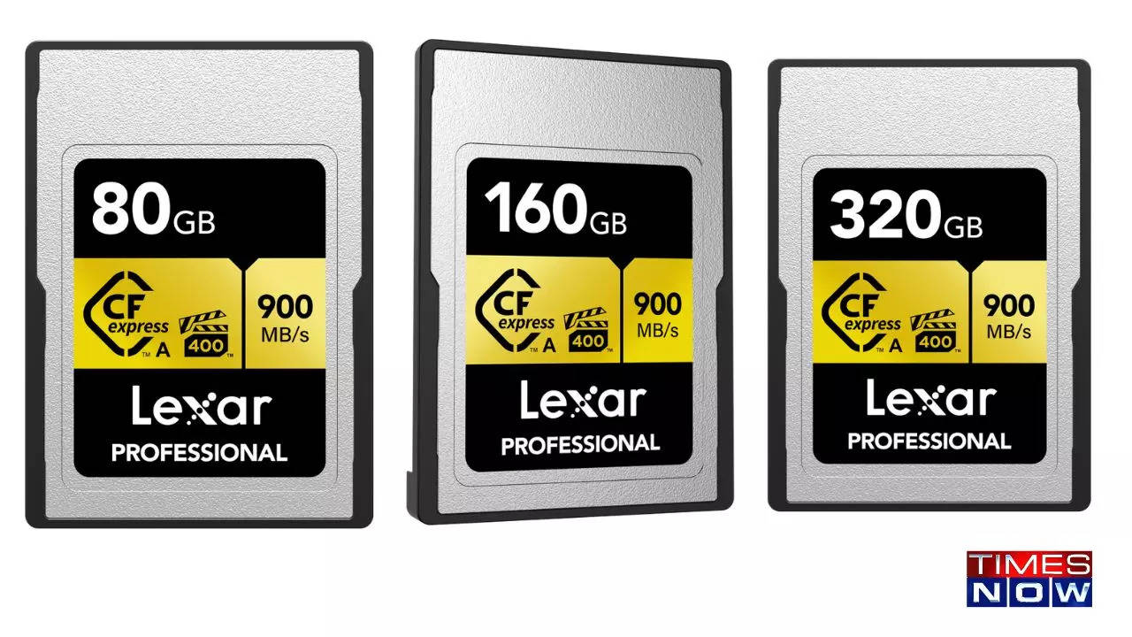 Lexar: Lexar launches world's fastest CFexpress Type A Card GOLD