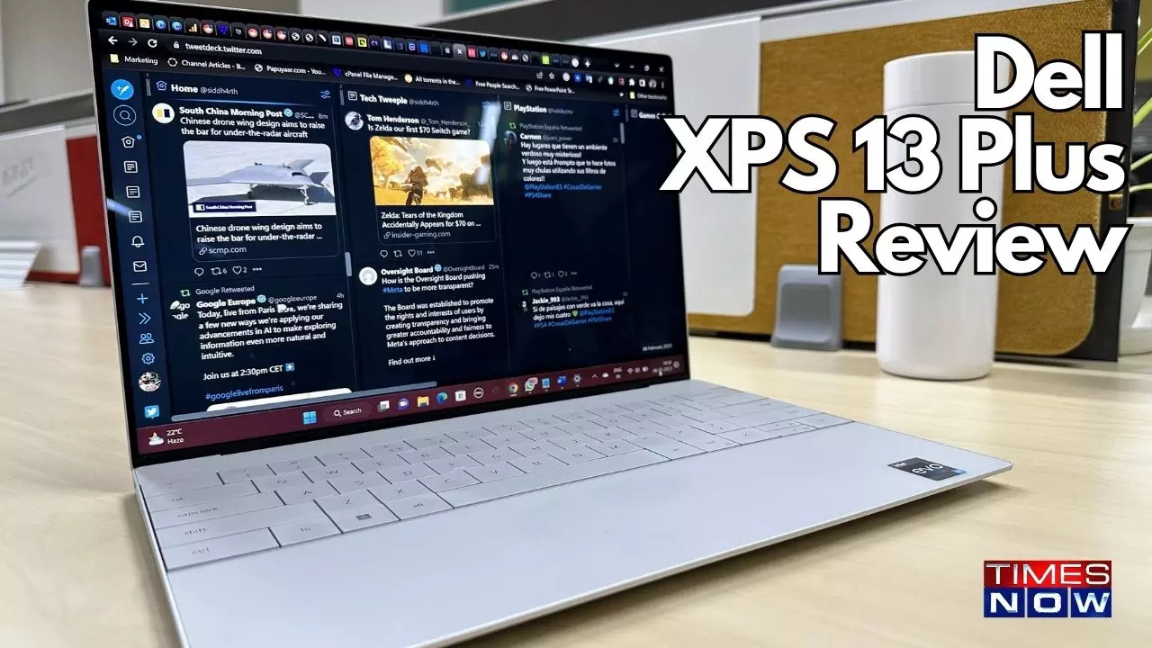 Dell XPS 13 Plus (9320) Review - A Sleek Performer with a Futuristic Design