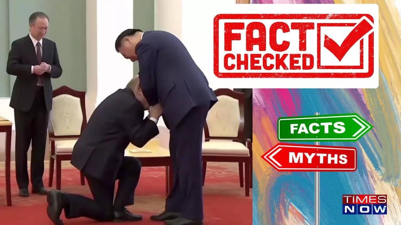 Exposed: AI-Generated Viral Photo of Putin Bowing to Xi Jinping - Fact or Fiction?