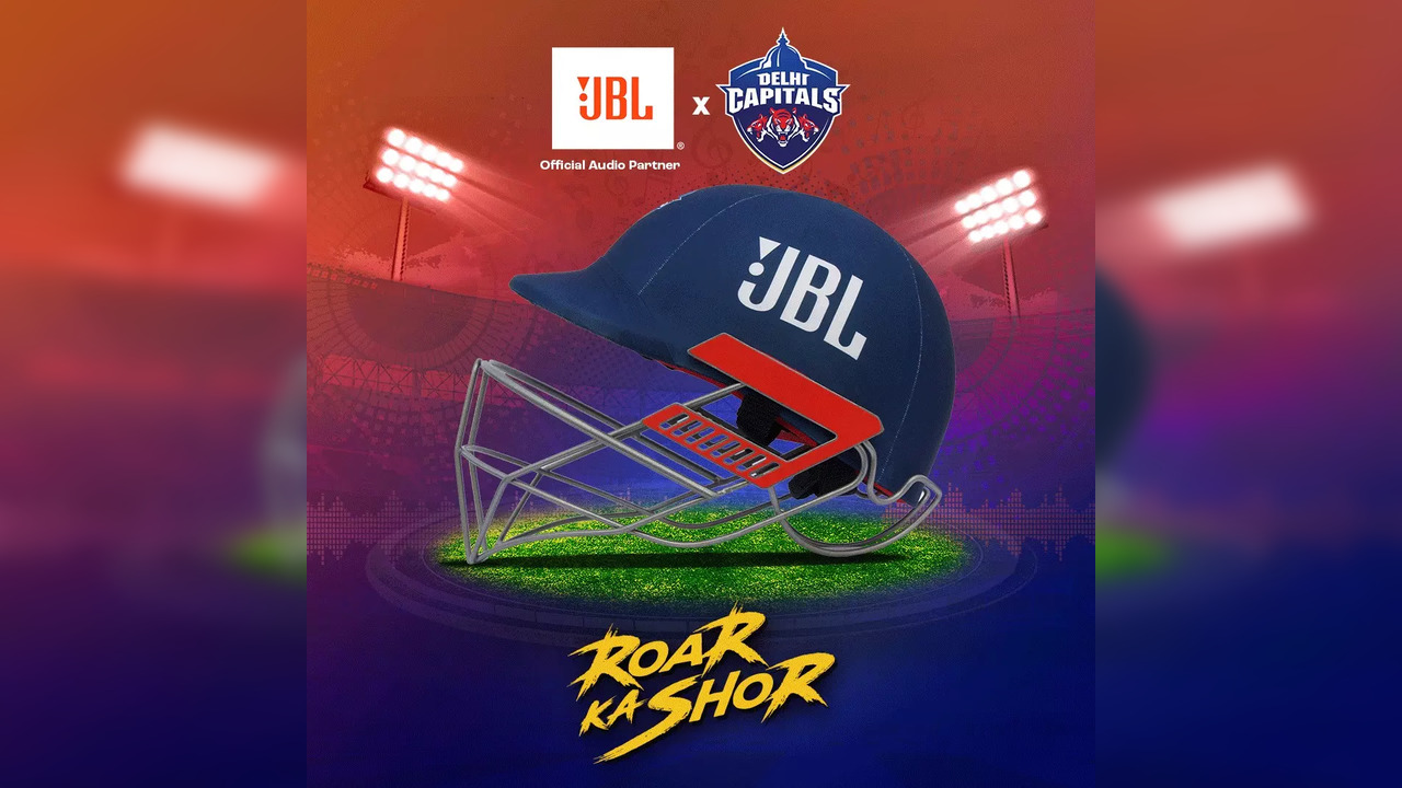 JBL Takes Center Stage as Exclusive Audio Partner of Delhi Capitals.