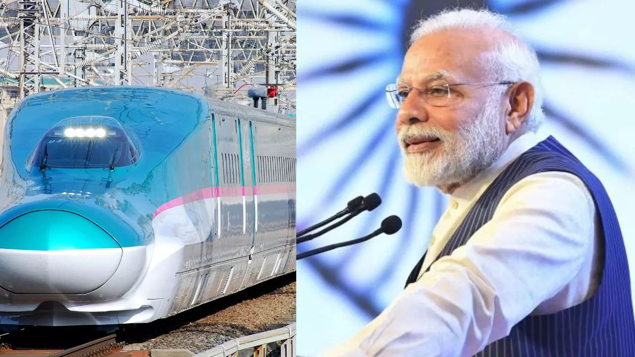 PM Modi-Bullet Train