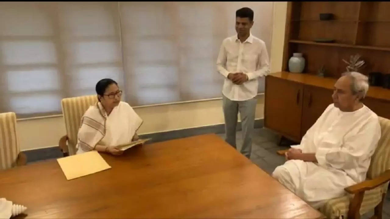 Mamata Banerjee meets Naveen Patnaik