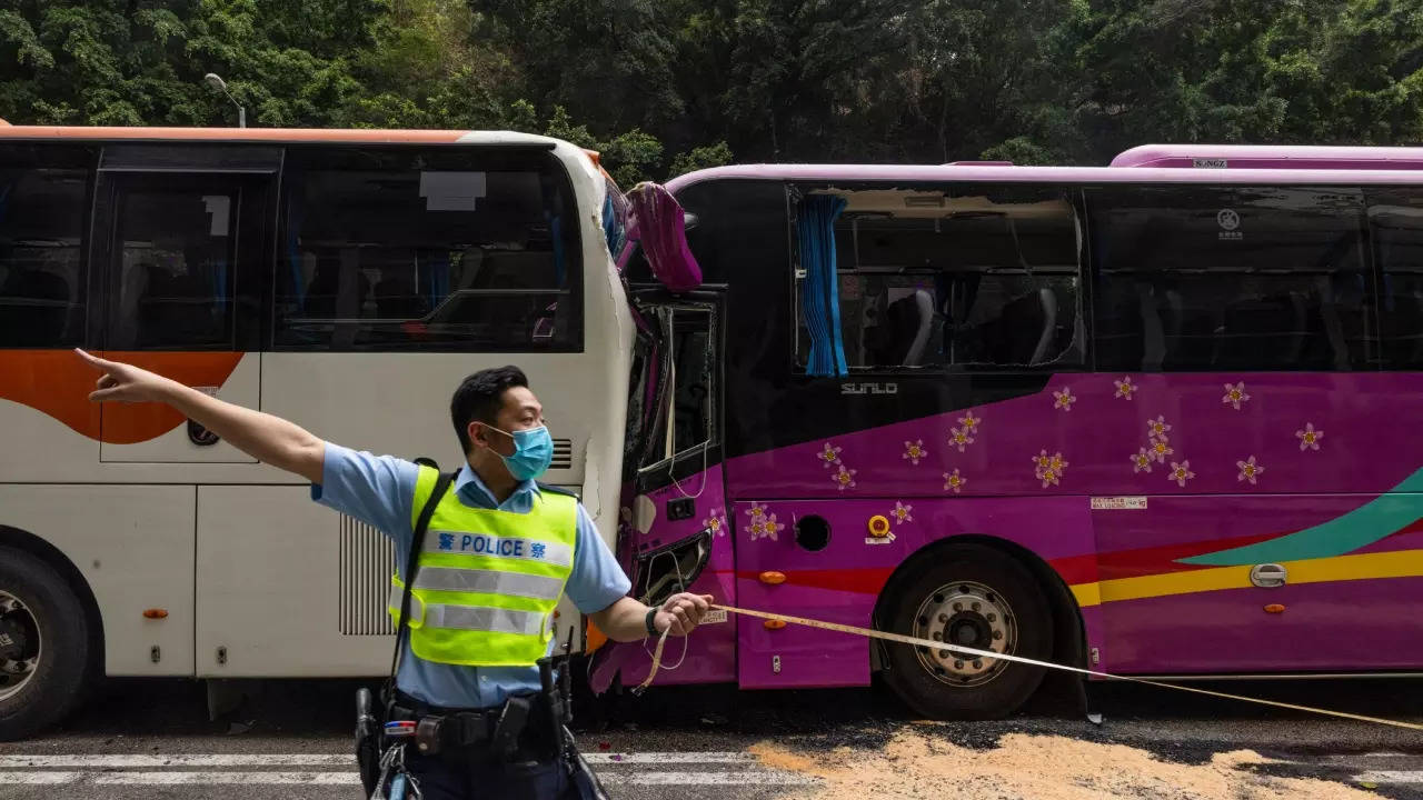 hong kong: major chain-reaction road accident leaves 87 injured; here's what happened