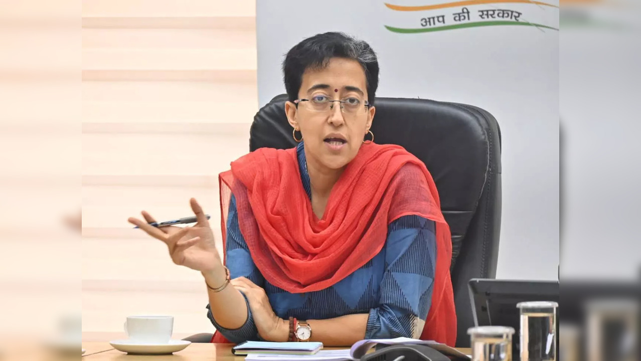 atishi edu minister.