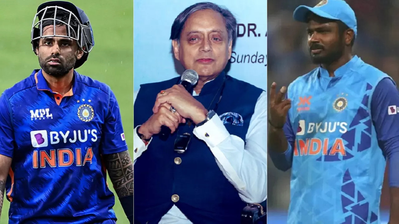 Sanju Samson Suryakumar Yadav Shashi Tharoor.